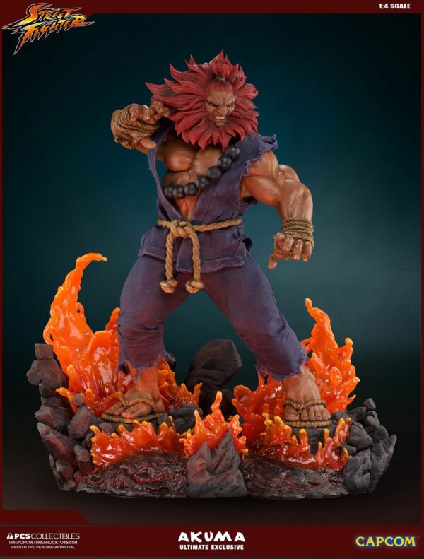 Street Fighter Mixed Media Statue 1/4 Akuma Ultimate Exclusive 58 cm – Bild 16