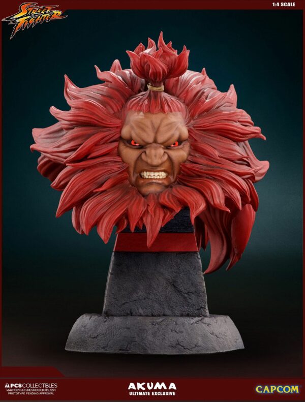 Street Fighter Mixed Media Statue 1/4 Akuma Ultimate Exclusive 58 cm – Bild 17