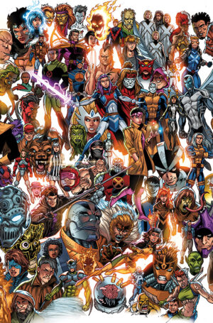 X-Men 3: Die Herren der Welt Panorama auf 555 Ex. lim. Variant