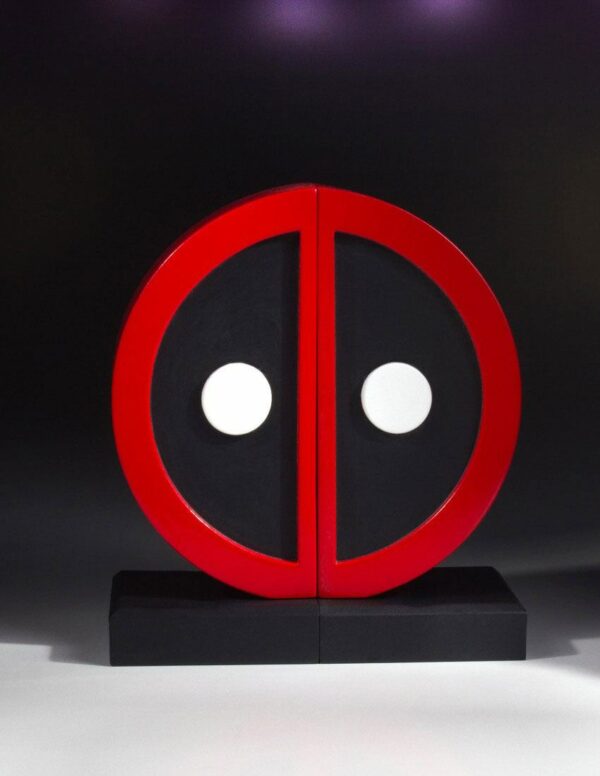Marvel Comics Buchstützen Deadpool Logo 16 cm – Bild 2