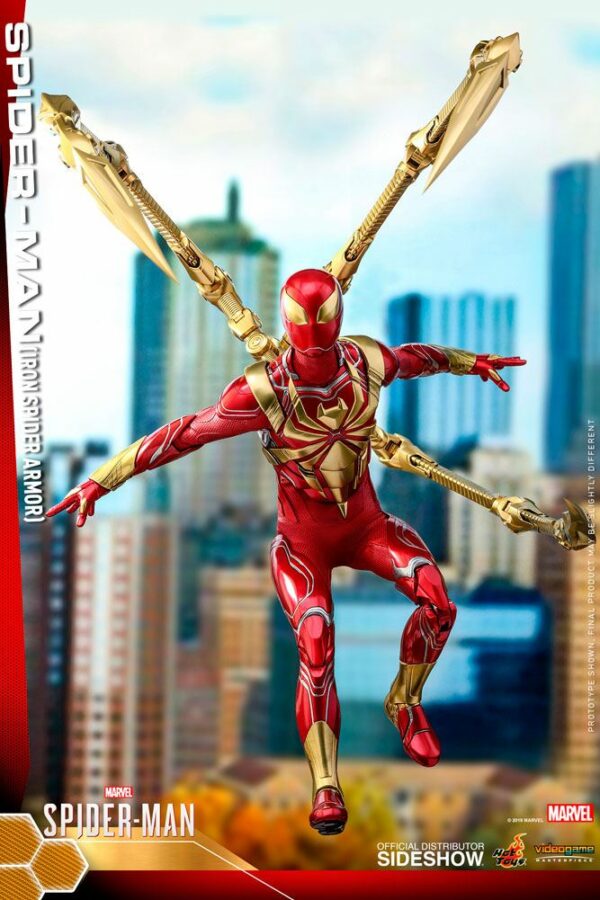 Marvel's Spider-Man Video Game Masterpiece Actionfigur 1/6 Spider-Man (Iron Spider Armor) 30 cm – Bild 6