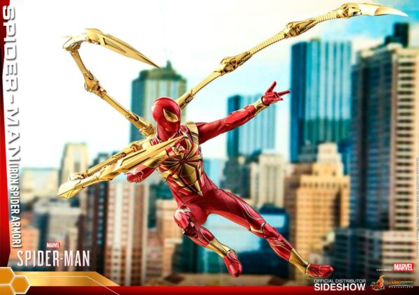 Marvel's Spider-Man Video Game Masterpiece Actionfigur 1/6 Spider-Man (Iron Spider Armor) 30 cm – Bild 8