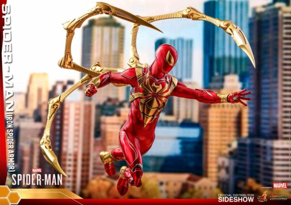 Marvel's Spider-Man Video Game Masterpiece Actionfigur 1/6 Spider-Man (Iron Spider Armor) 30 cm – Bild 11