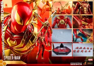 Marvel's Spider-Man Video Game Masterpiece Actionfigur 1/6 Spider-Man (Iron Spider Armor) 30 cm