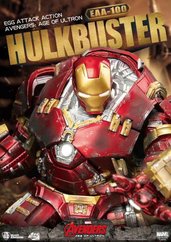 Avengers Age of Ultron Egg Attack Actionfigur Hulkbuster 21 cm – Bild 3