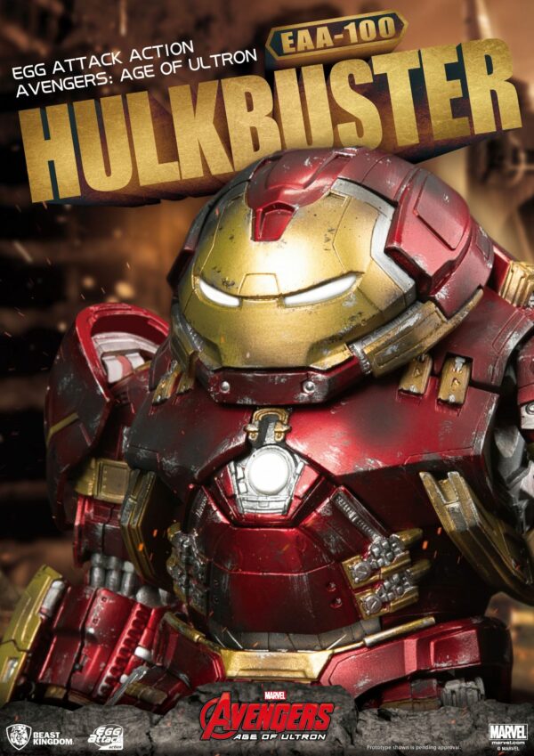 Avengers Age of Ultron Egg Attack Actionfigur Hulkbuster 21 cm – Bild 4