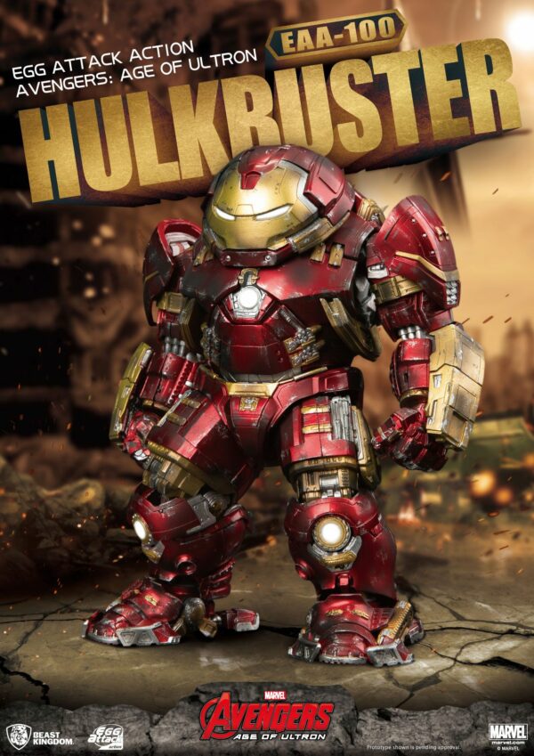 Avengers Age of Ultron Egg Attack Actionfigur Hulkbuster 21 cm – Bild 9