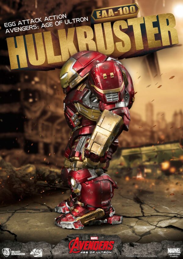Avengers Age of Ultron Egg Attack Actionfigur Hulkbuster 21 cm – Bild 10