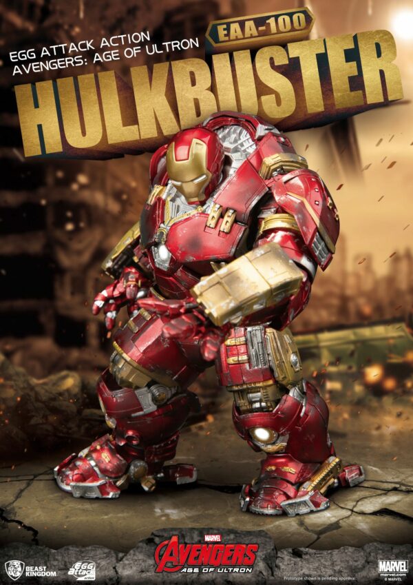 Avengers Age of Ultron Egg Attack Actionfigur Hulkbuster 21 cm – Bild 11