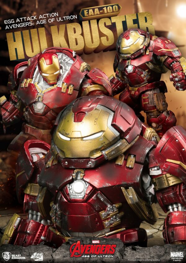 Avengers Age of Ultron Egg Attack Actionfigur Hulkbuster 21 cm – Bild 12