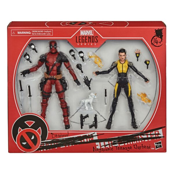 Deadpool Marvel Legends Actionfiguren 2er-Pack 2020 Deadpool & Negasonic Teenage Warhead 15 cm