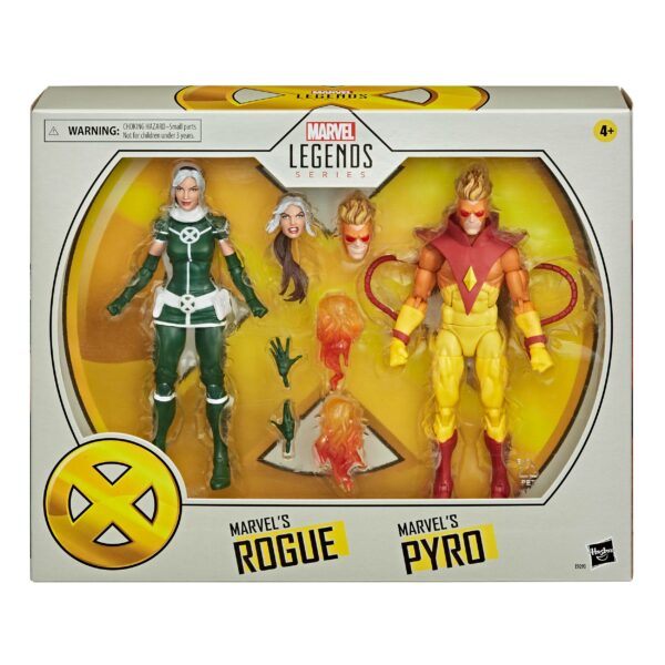 X-Men Marvel Legends Actionfiguren Doppelpack Marvel's Rogue & Marvel's Pyro 15 cm