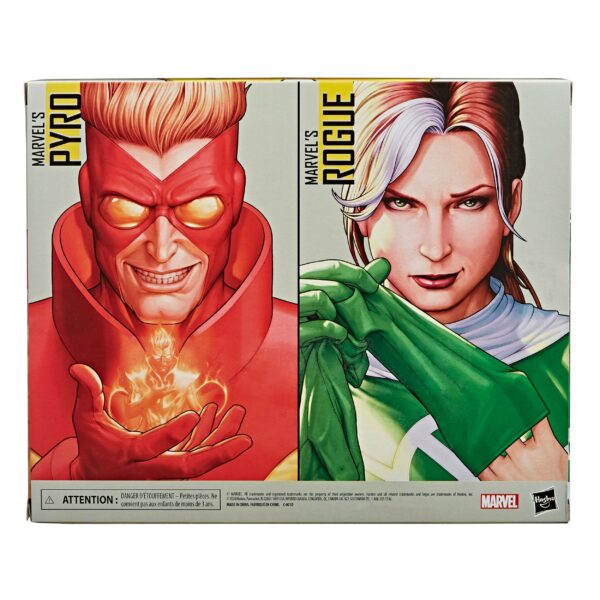 X-Men Marvel Legends Actionfiguren Doppelpack Marvel's Rogue & Marvel's Pyro 15 cm – Bild 2
