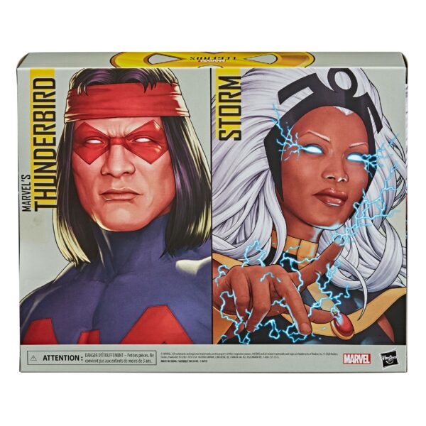 Marvel Legends Actionfiguren 2er-Pack Storm & Marvel's Thunderbird 15 cm – Bild 2