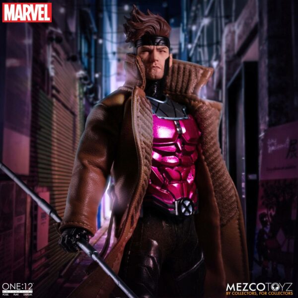 Marvel Actionfigur 1/12 Gambit 17 cm