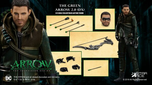 Arrow Real Master Series Actionfigur 1/8 Green Arrow 2.0 Deluxe Version 23 cm – Bild 2