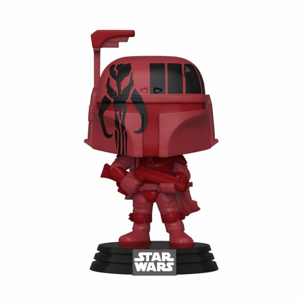 Star Wars Vinyl Figur Boba Fett (BURG) inkl. Pop Protector (Hard Case) Convention Exclusive 9 cm – Bild 2