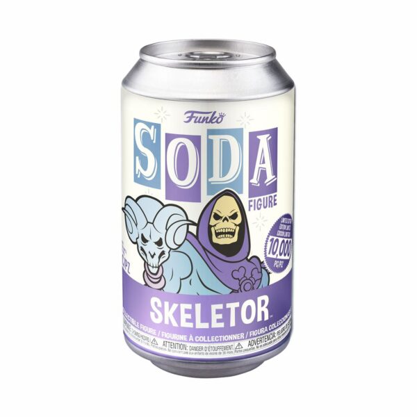 Masters of the Universe Vinyl SODA Figuren Skeletor 11 cm – Bild 2