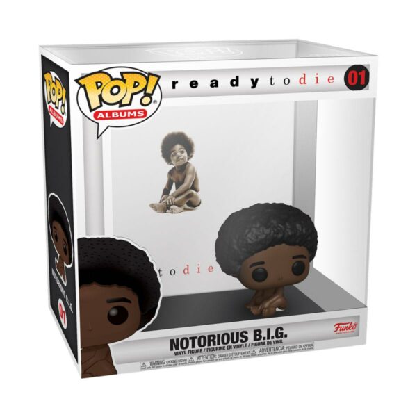 Notorious B.I.G. POP! Albums Vinyl Figur Biggie w/Case 9 cm