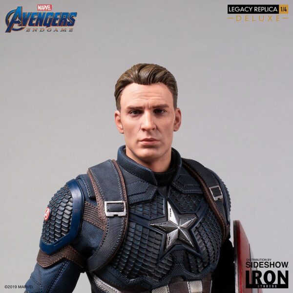 Avengers: Endgame Legacy Replica Statue 1/4 Captain America Deluxe Version 59 cm – Bild 3