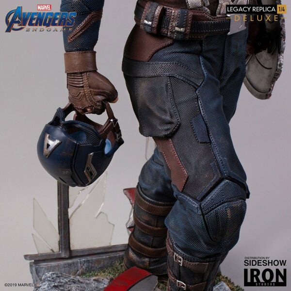 Avengers: Endgame Legacy Replica Statue 1/4 Captain America Deluxe Version 59 cm – Bild 5
