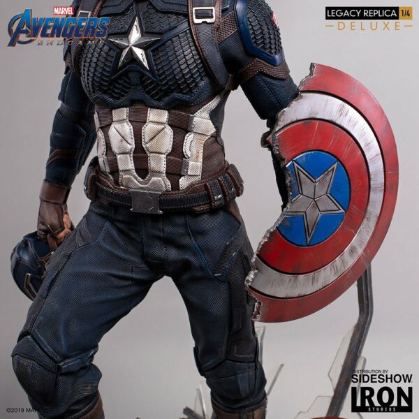 Avengers: Endgame Legacy Replica Statue 1/4 Captain America Deluxe Version 59 cm – Bild 9