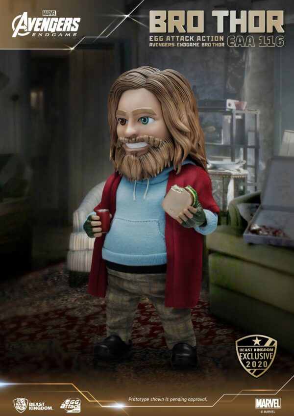 Avengers: Endgame Egg Attack Actionfigur Bro Thor Beast Kingdom Exclusive 17 cm – Bild 5