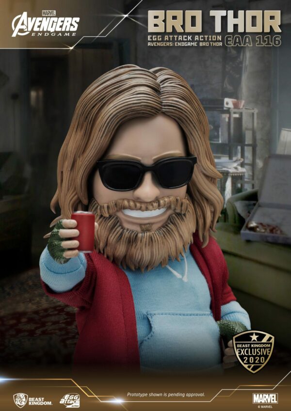 Avengers: Endgame Egg Attack Actionfigur Bro Thor Beast Kingdom Exclusive 17 cm – Bild 6