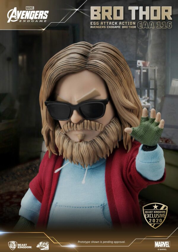 Avengers: Endgame Egg Attack Actionfigur Bro Thor Beast Kingdom Exclusive 17 cm – Bild 7