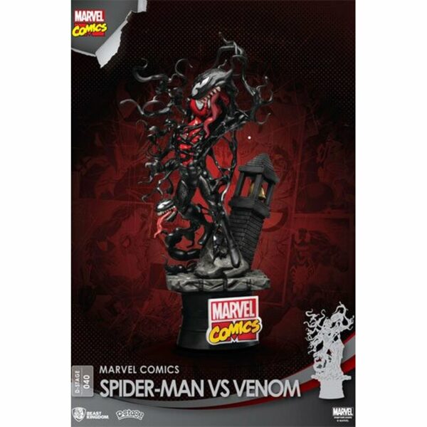 Marvel Comics D-Stage PVC Diorama Spider-Man vs. Venom 15 cm – Bild 2