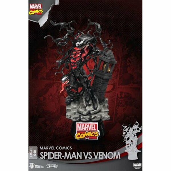 Marvel Comics D-Stage PVC Diorama Spider-Man vs. Venom 15 cm – Bild 4