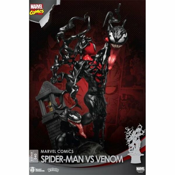 Marvel Comics D-Stage PVC Diorama Spider-Man vs. Venom 15 cm – Bild 5