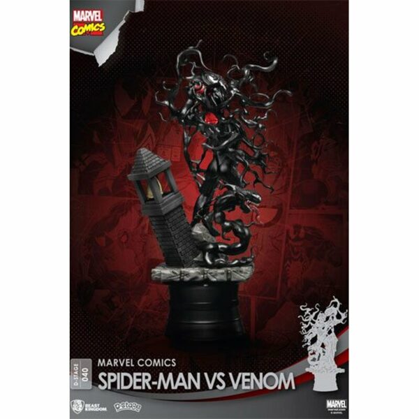 Marvel Comics D-Stage PVC Diorama Spider-Man vs. Venom 15 cm – Bild 6