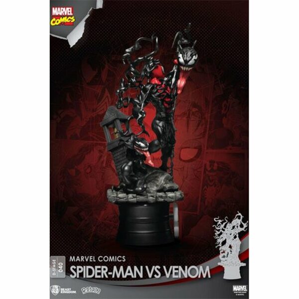Marvel Comics D-Stage PVC Diorama Spider-Man vs. Venom 15 cm – Bild 7