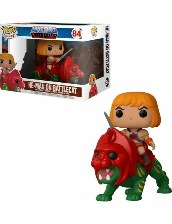 Masters of the Universe POP! Rides Vinyl Figur He-Man on Battle Cat 18 cm – Bild 2