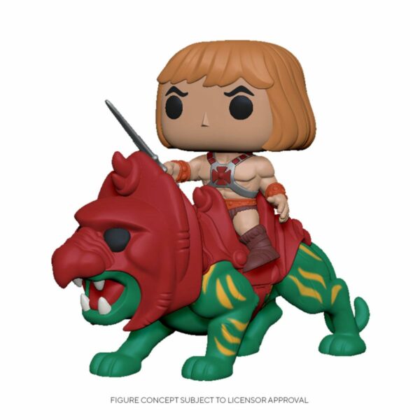 Masters of the Universe POP! Rides Vinyl Figur He-Man on Battle Cat 18 cm – Bild 3