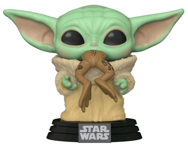 Star Wars The Mandalorian POP! TV Vinyl Figur The Child w/ Frog 9 cm – Bild 2