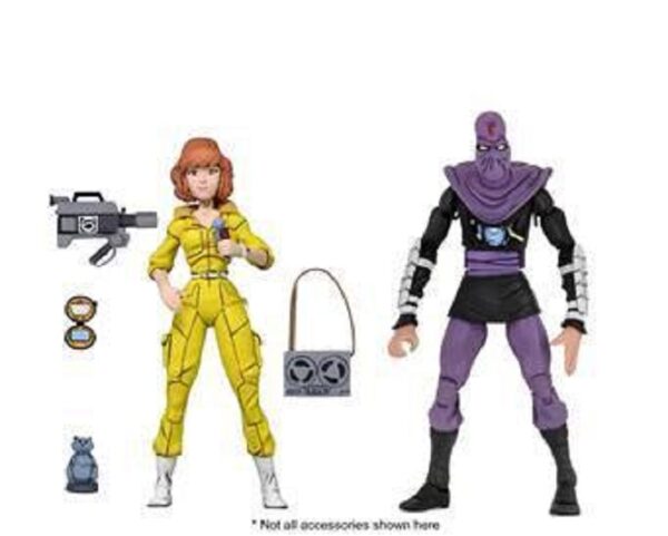 Teenage Mutant Ninja Turtles Actionfiguren Doppelpack April O'Neil & Foot Soldier 18 cm – Bild 2