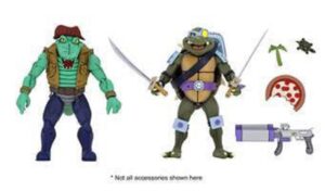 Teenage Mutant Ninja Turtles Actionfiguren Doppelpack Leather Head & Slash 18 cm