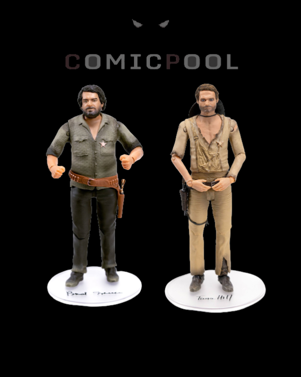 Bud Spencer Actionfigur Bambino & Terence Hill Actionfigur Trinity 18 cm