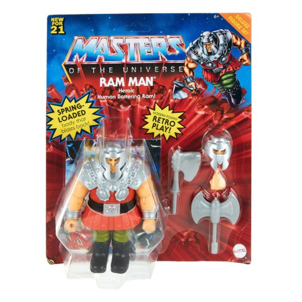 Masters of the Universe Deluxe Actionfigur 2021 Ram Man 14 cm – Bild 8