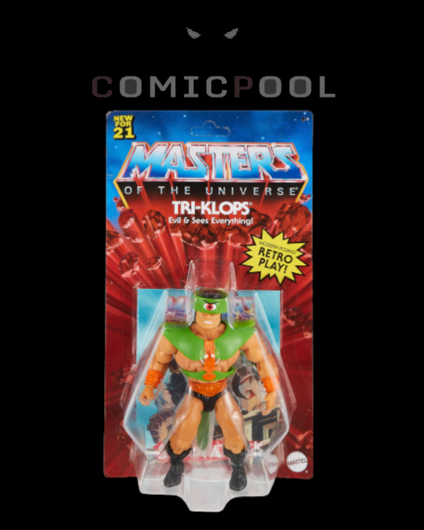 Masters of the Universe Origins Actionfigur 2021 Tri Klops 14 cm