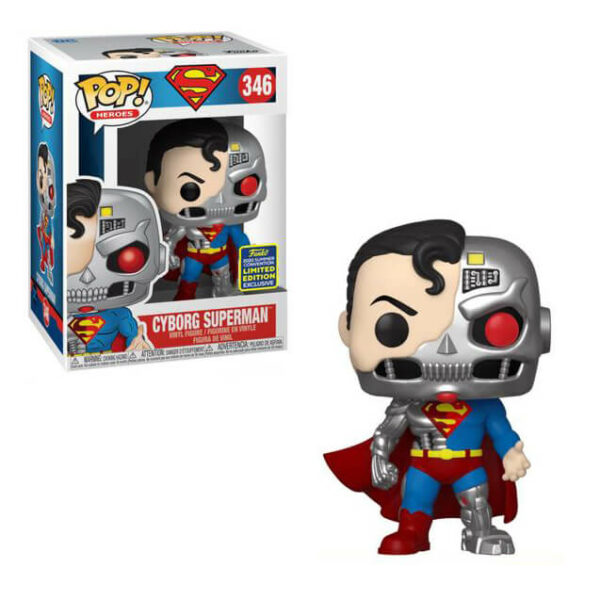 DC COMICS CYBORG SUPERMAN SDCC 2020 EXC POP! VINYL FIGUR