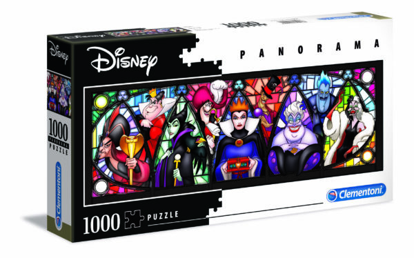 Disney Bösewichte 1000 Teile Panorama Puzzle