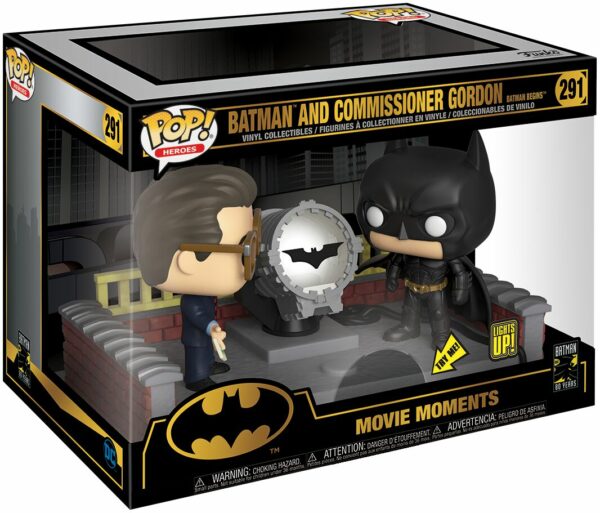 80th - Batman and Commissioner Gordon (Movie Moments) Vinyl Figure 291
