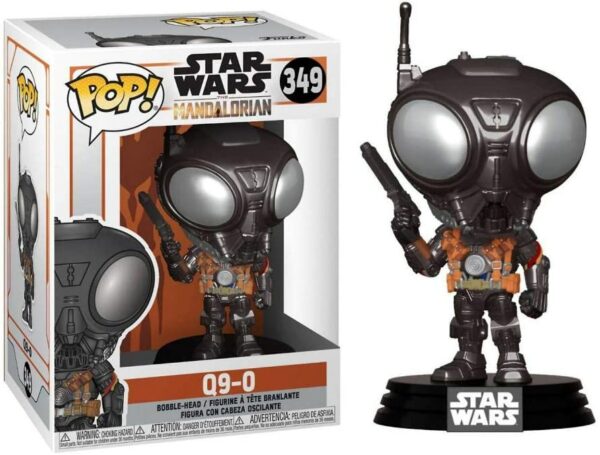 Star Wars The Mandalorian POP! TV Vinyl Figur Q9-Zero 9 cm