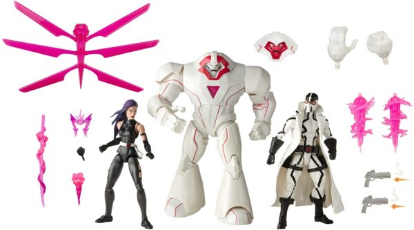 X-Men Marvel Legends Action Figures Psylocke & Nimrod & Fantomex (3-Pack) Exclusive – Bild 3