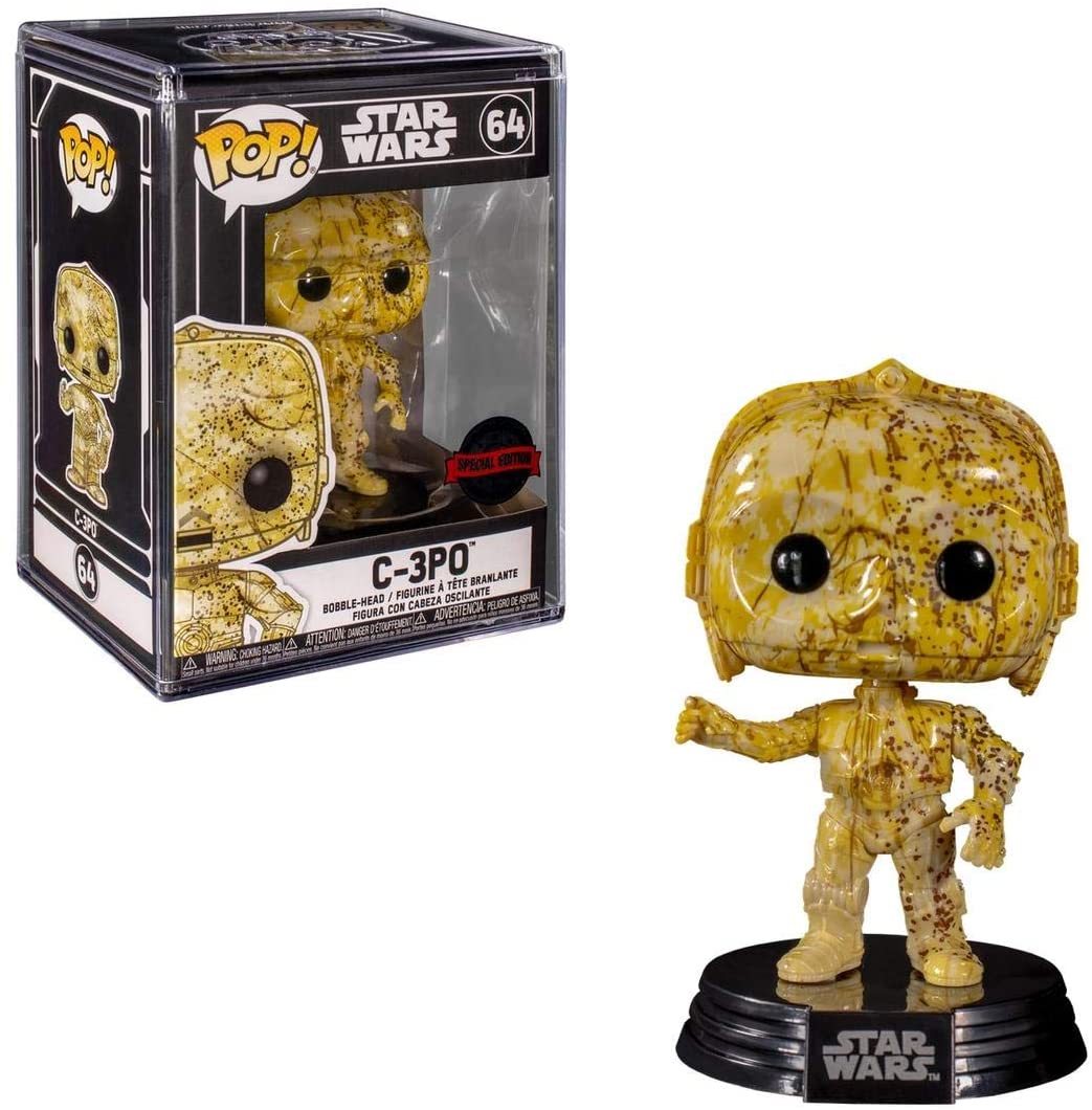 Spezial Edition inklusive Hardcase Star Wars C-3PO # 64 Funko POP 