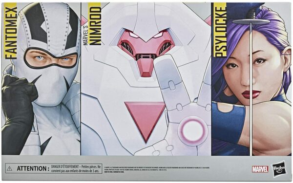 X-Men Marvel Legends Action Figures Psylocke & Nimrod & Fantomex (3-Pack) Exclusive – Bild 4
