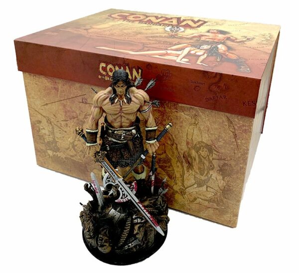 Conan der Barbar - Limitierte Collectors Box (Artbook und Statue) – Bild 2